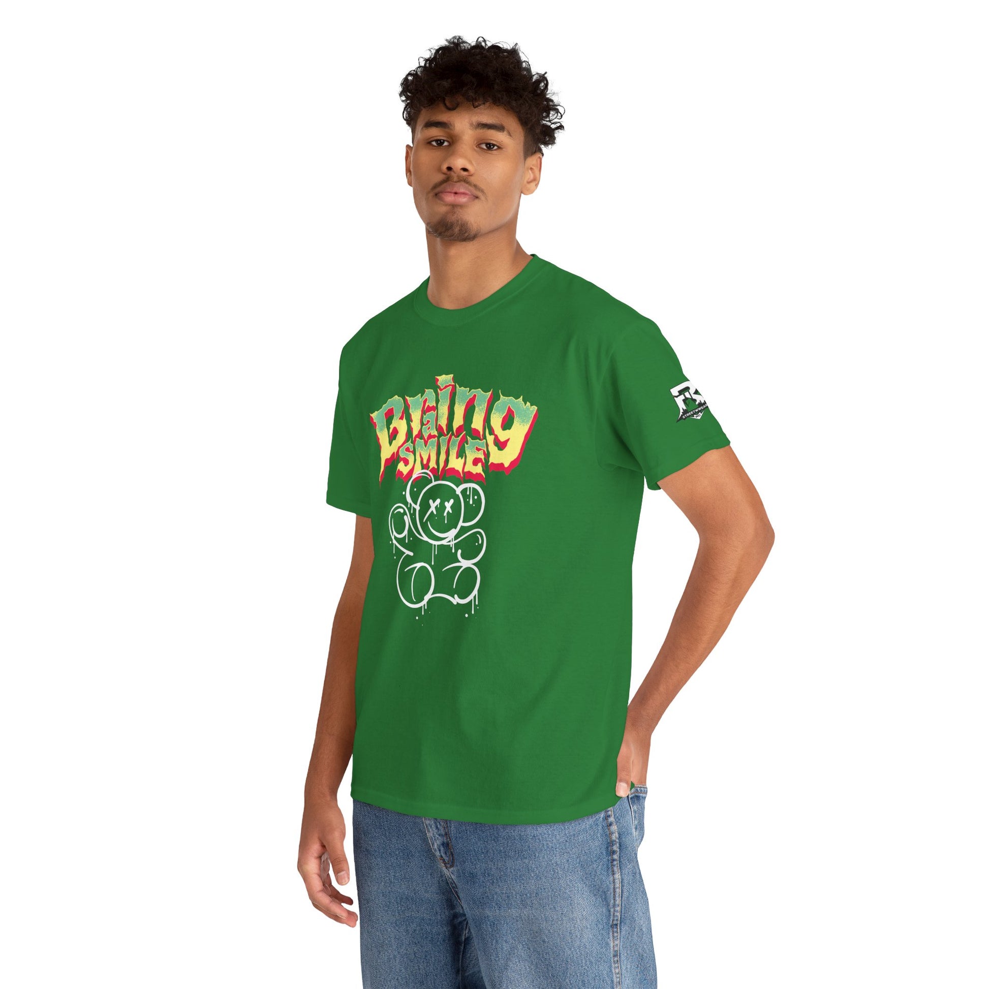 Bear Smile Design, Streetwear Fashion, Unisex Casual Shirt, Unique T-Shirt