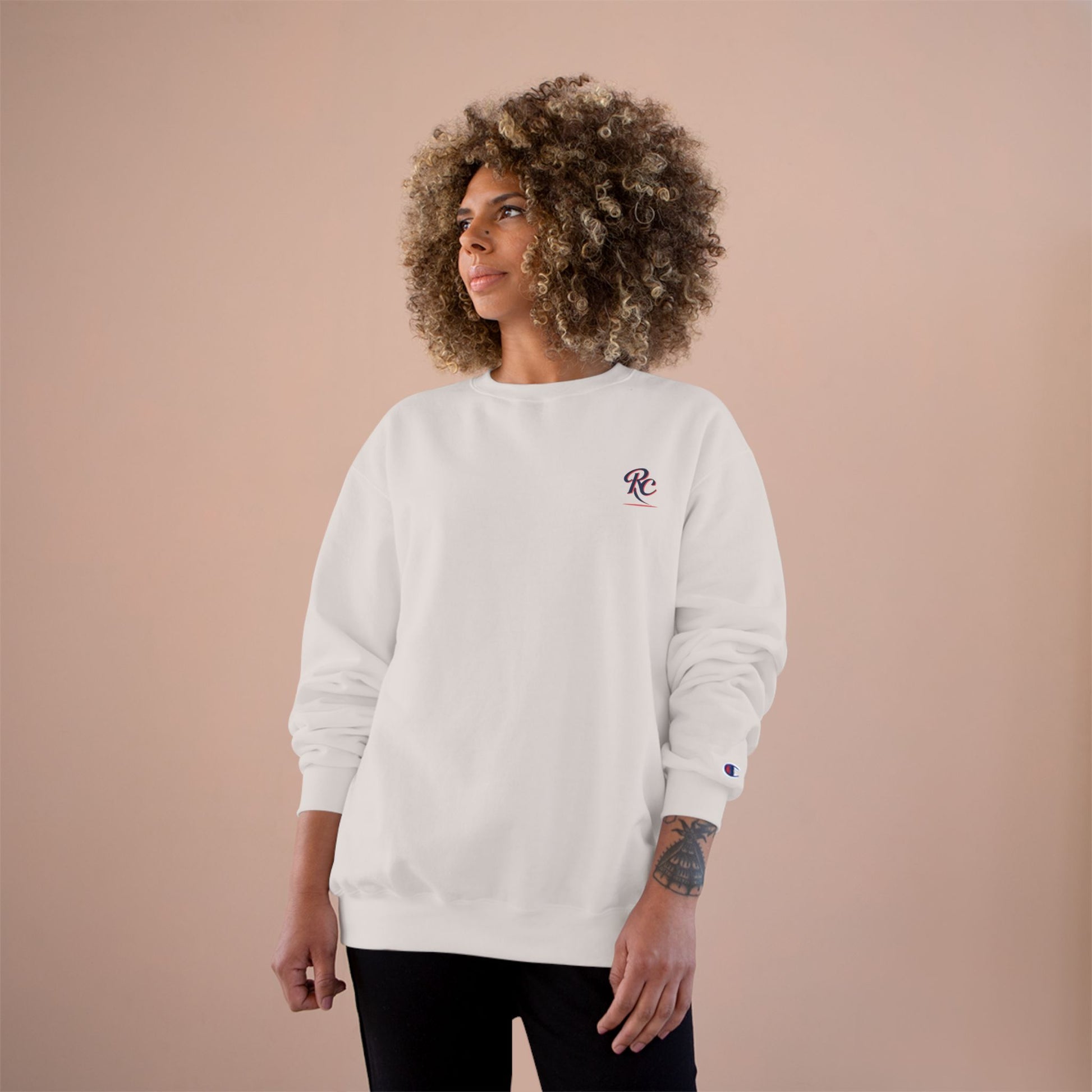 Cozy Champion Sweatshirt - Reed Collection Casual Wear, Perfect for Lounging, Winters, Relaxed Style