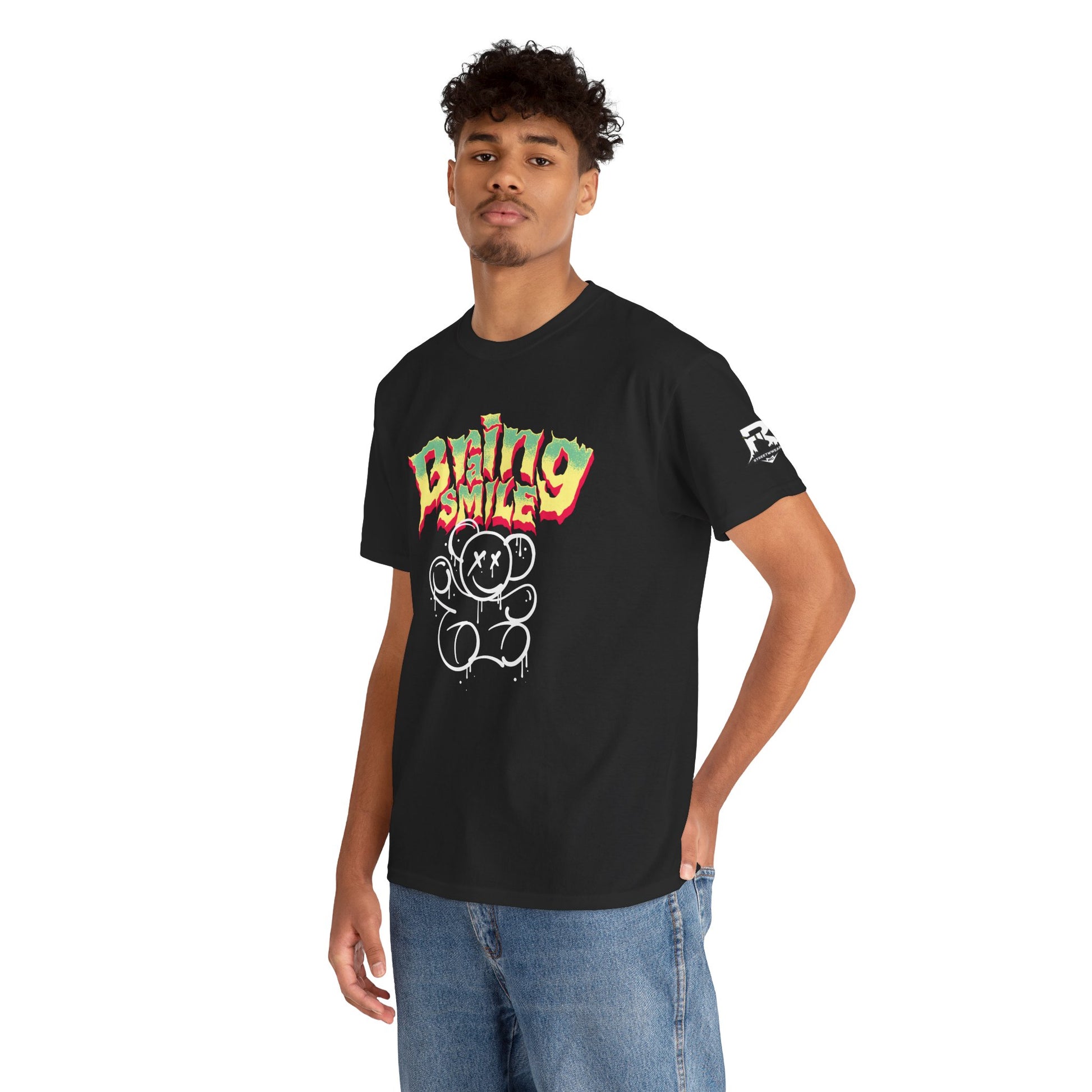 Bear Smile Design, Streetwear Fashion, Unisex Casual Shirt, Unique T-Shirt