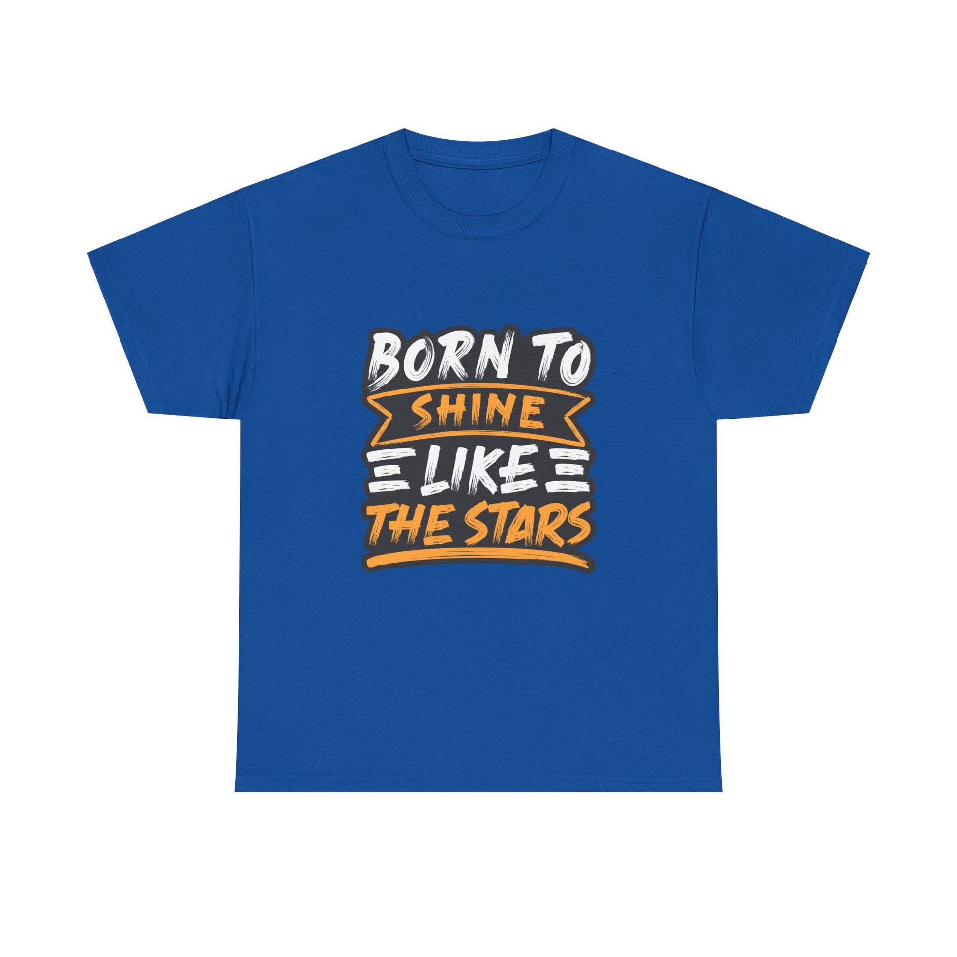 Born to Shine Heavy Cotton Tee | Unisex Inspirational T-Shirt, Casual Wear, Motivational Graphic Tee