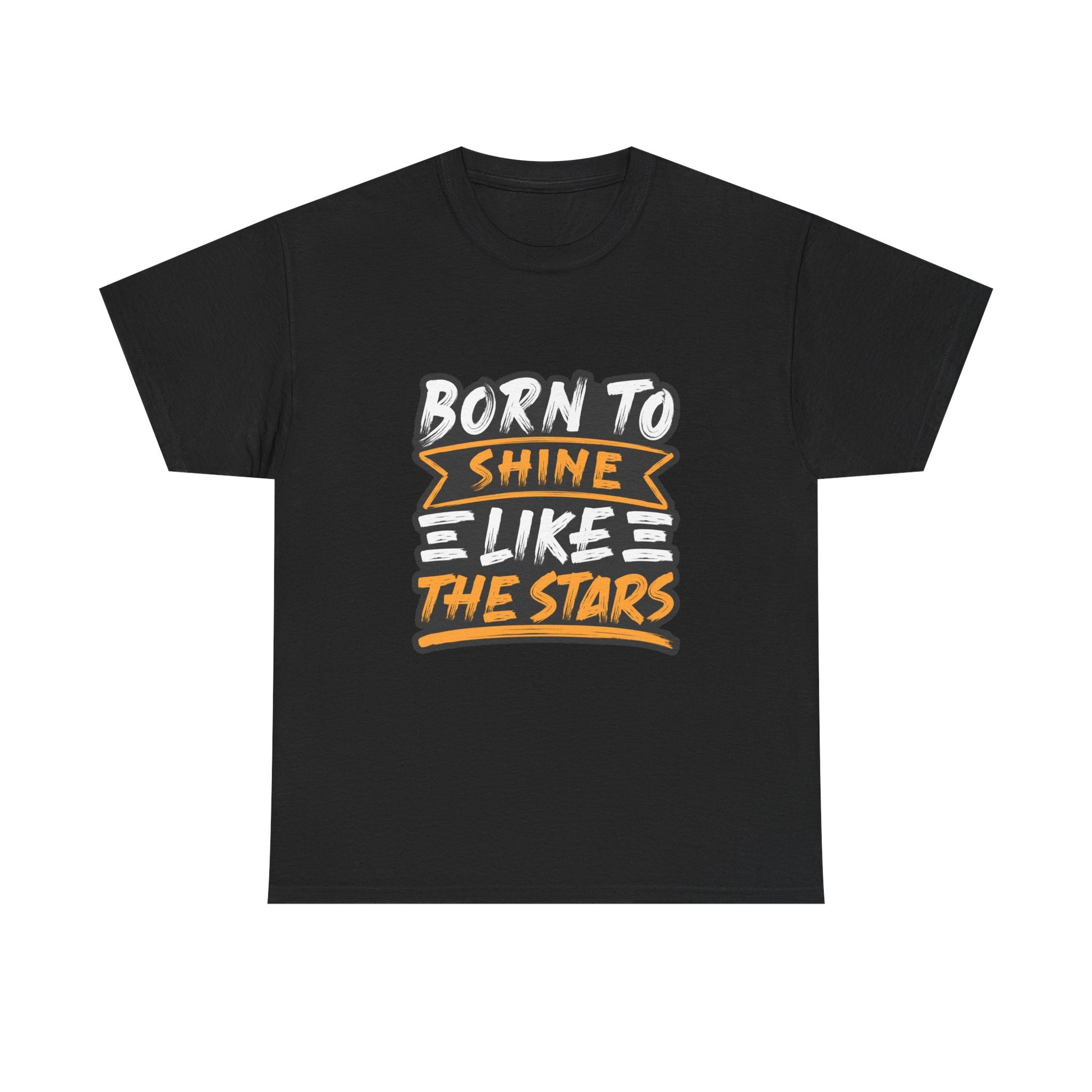 Born to Shine Heavy Cotton Tee | Unisex Inspirational T-Shirt, Casual Wear, Motivational Graphic Tee