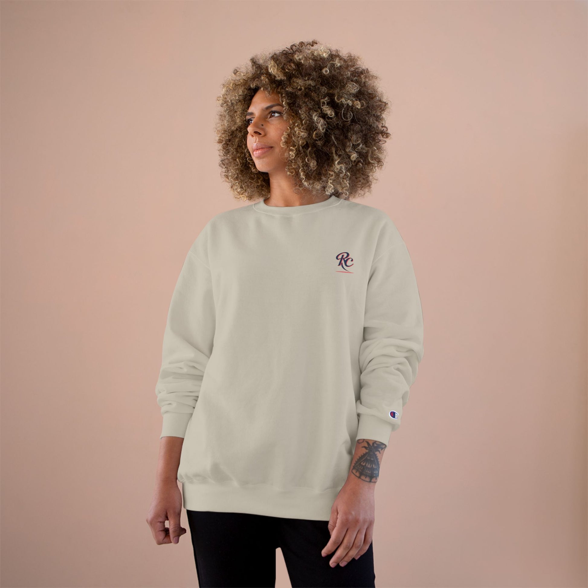 Cozy Champion Sweatshirt - Reed Collection Casual Wear, Perfect for Lounging, Winters, Relaxed Style