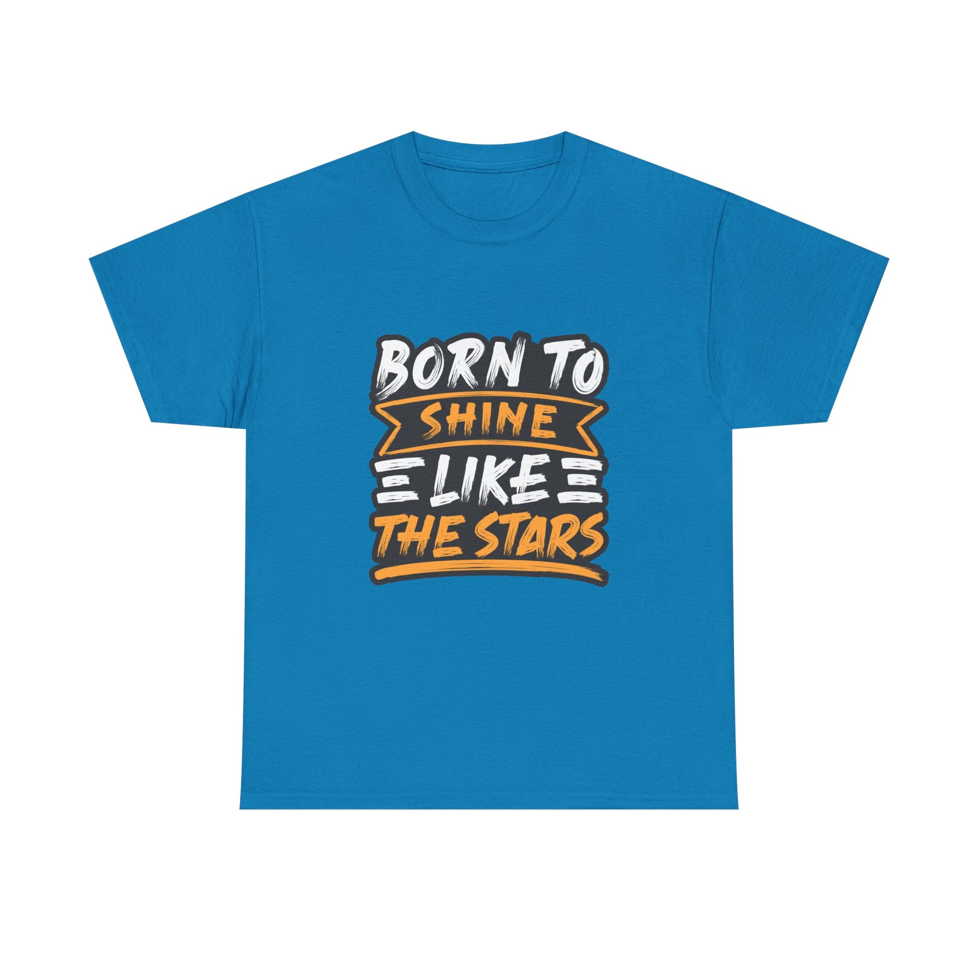 Born to Shine Heavy Cotton Tee | Unisex Inspirational T-Shirt, Casual Wear, Motivational Graphic Tee