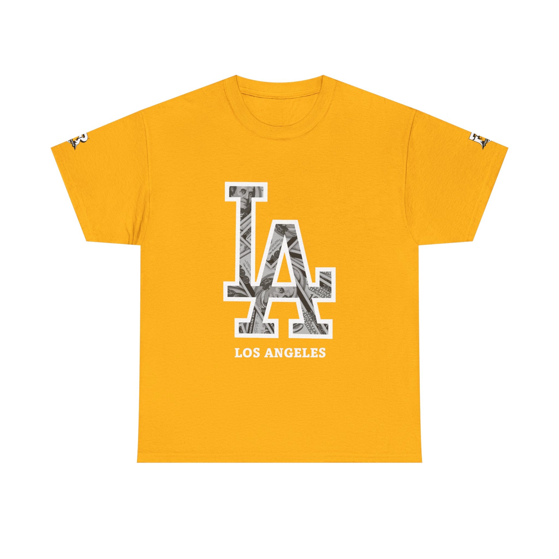 Unisex Heavy Cotton Tee with Los Angeles Graphic, Casual Wear, Street Style Apparel, Los Angeles Fashion