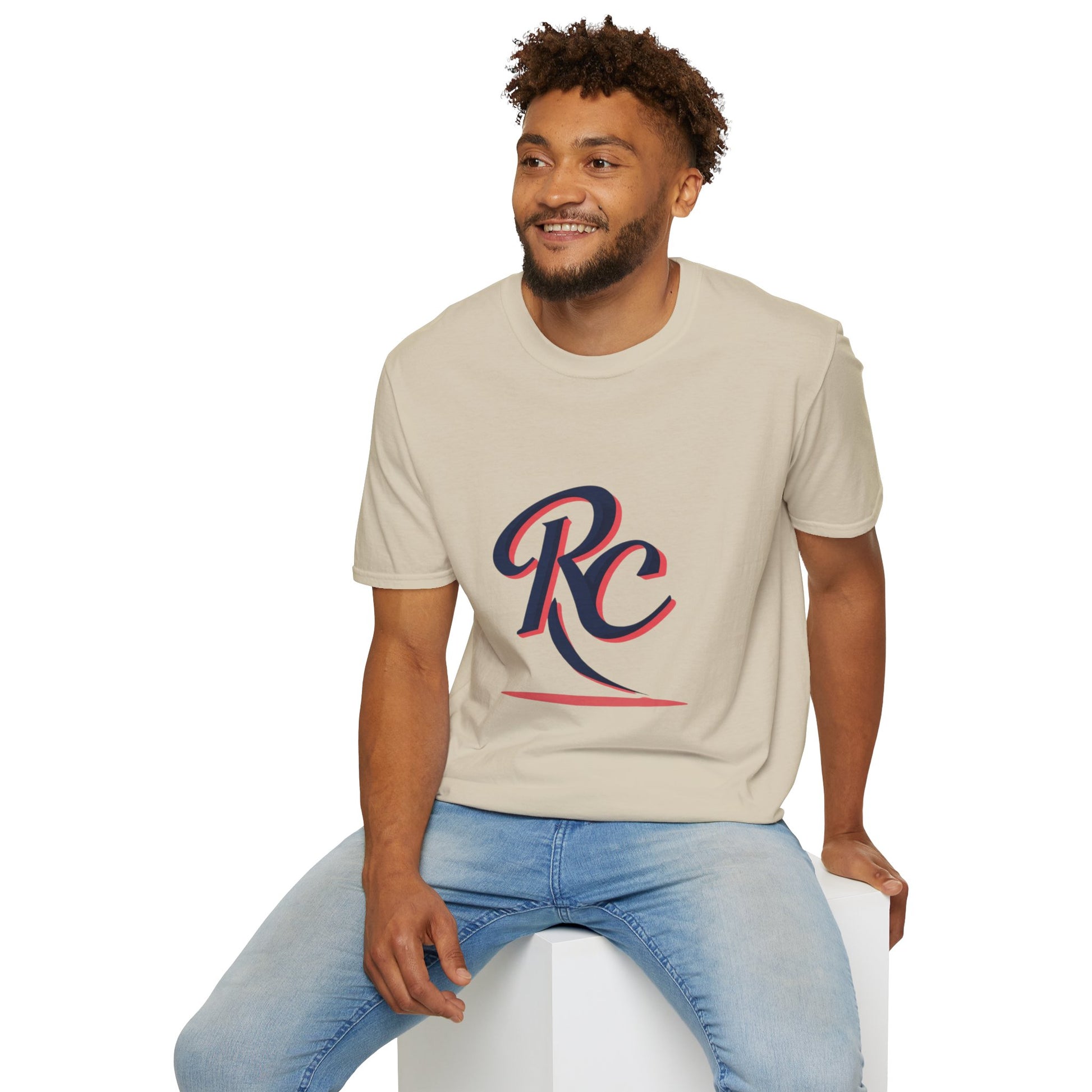 Reed Collection Casual Monogram T-Shirt for Everyday Wear, Stylish & Comfortable
