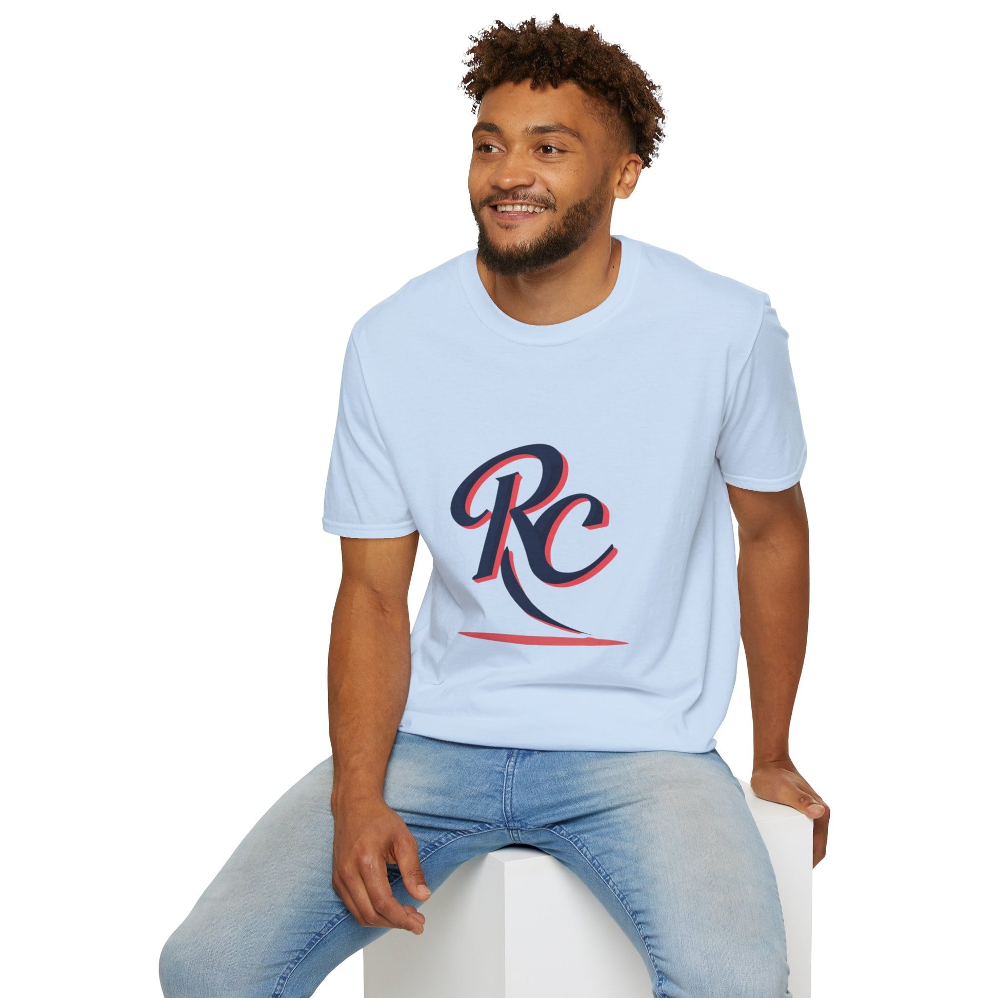 Reed Collection Casual Monogram T-Shirt for Everyday Wear, Stylish & Comfortable