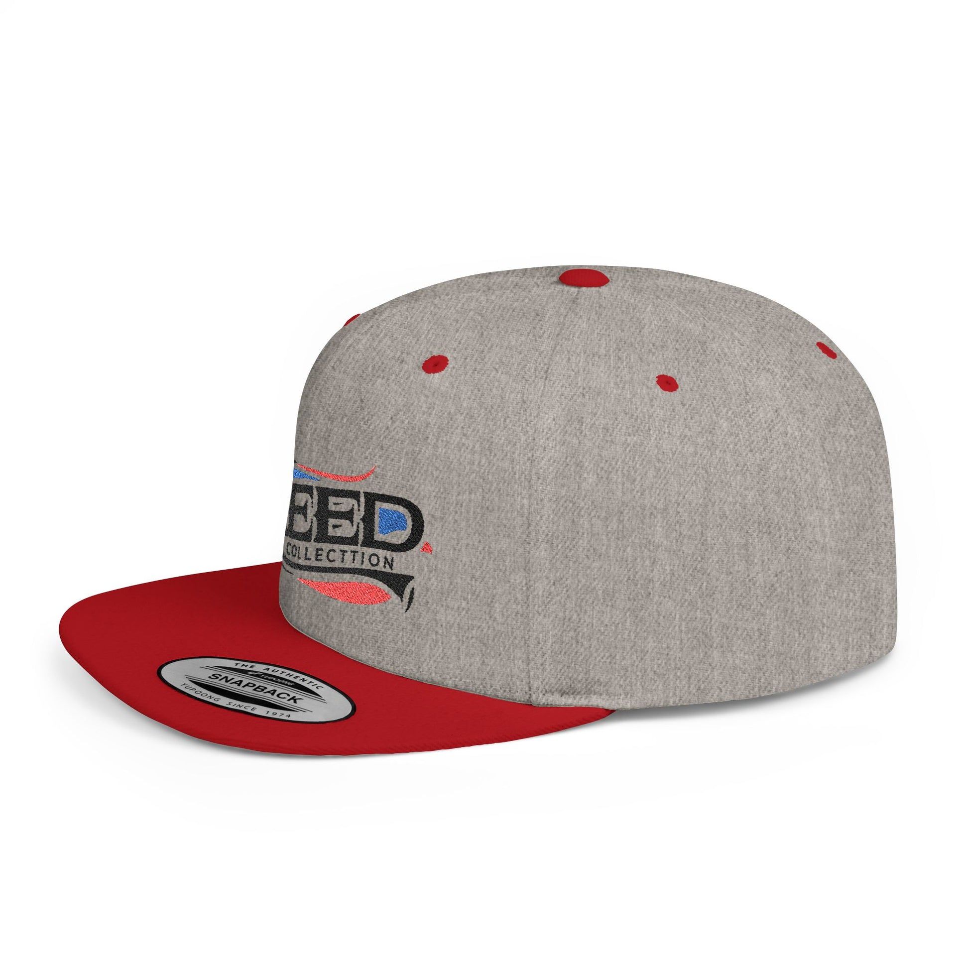 Reed Collection Flat Bill Snapback Hat
