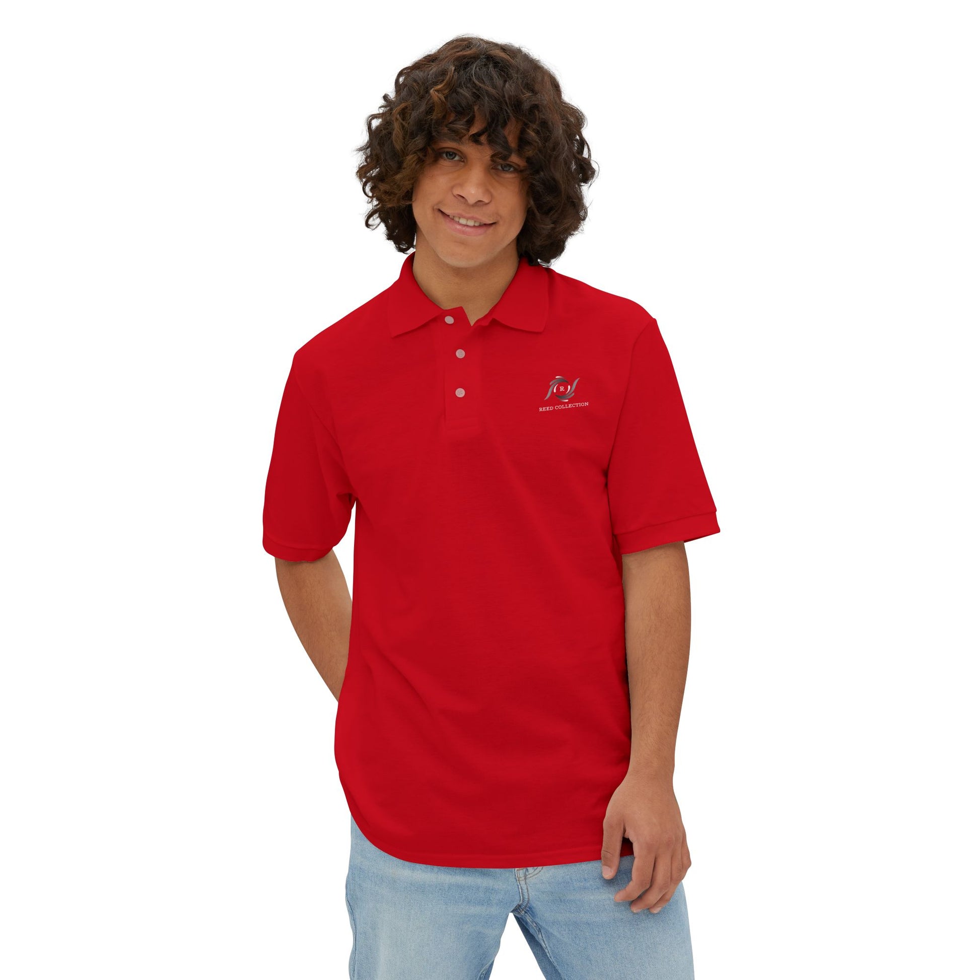Reed Collection Stylish Men's Piqué Polo - Perfect for Casual Outings, Golf, Office Wear, and Everyday Comfort