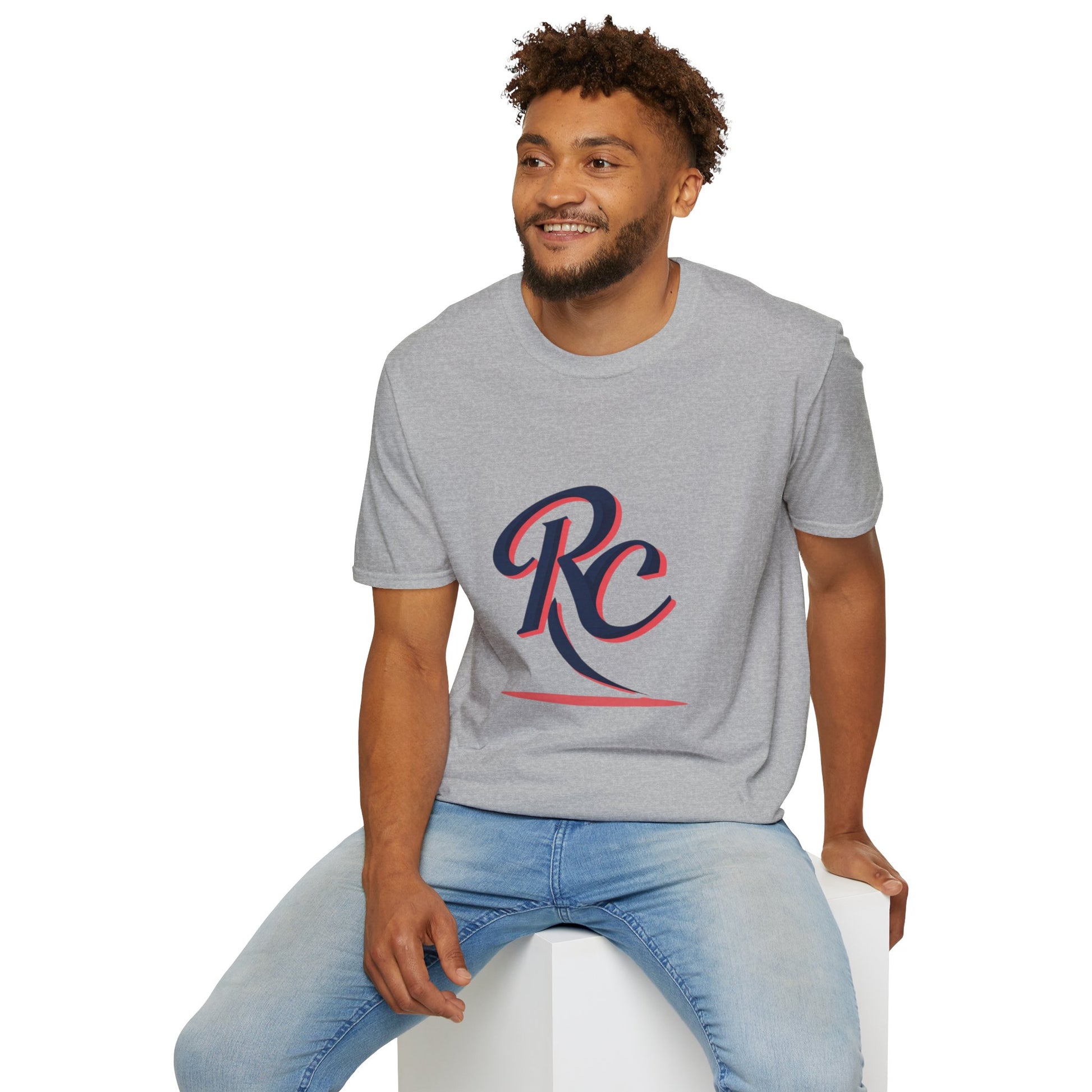 Reed Collection Casual Monogram T-Shirt for Everyday Wear, Stylish & Comfortable