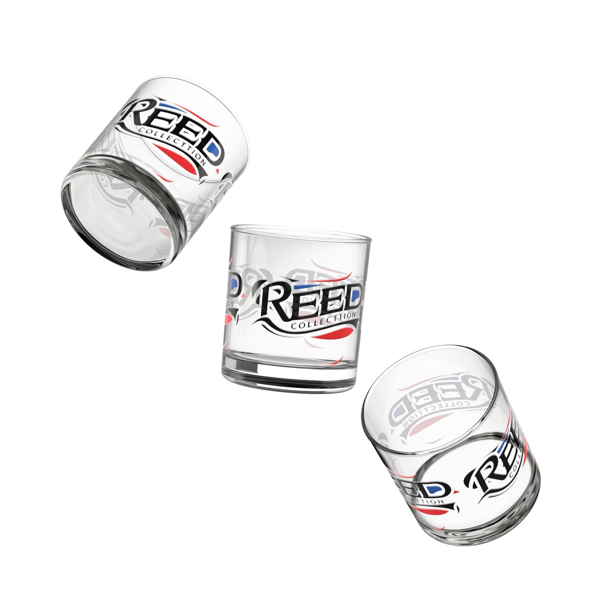 REED Collection 10oz Rocks Glass - Perfect for Home Bars & Special Occasions