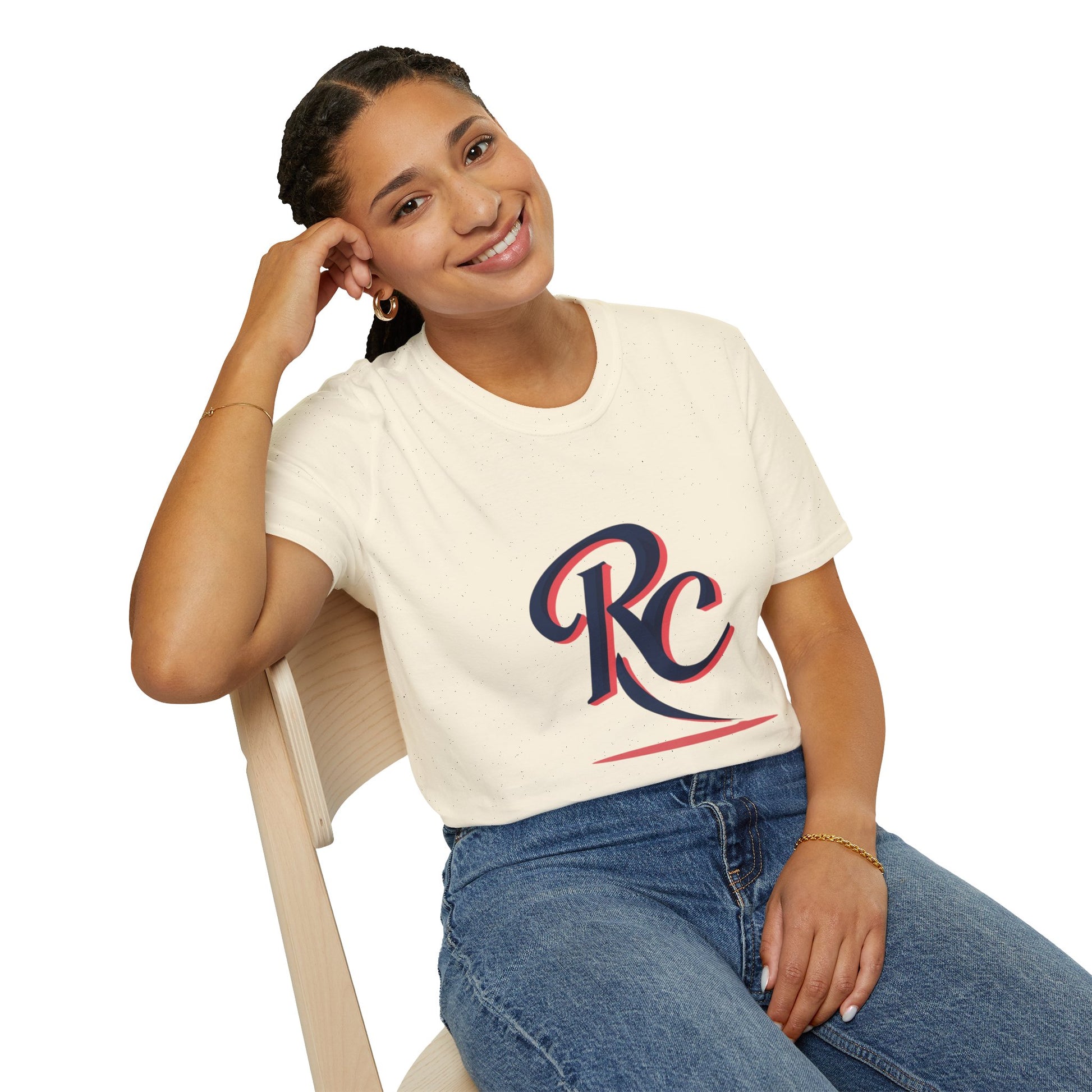 Reed Collection Casual Monogram T-Shirt for Everyday Wear, Stylish & Comfortable