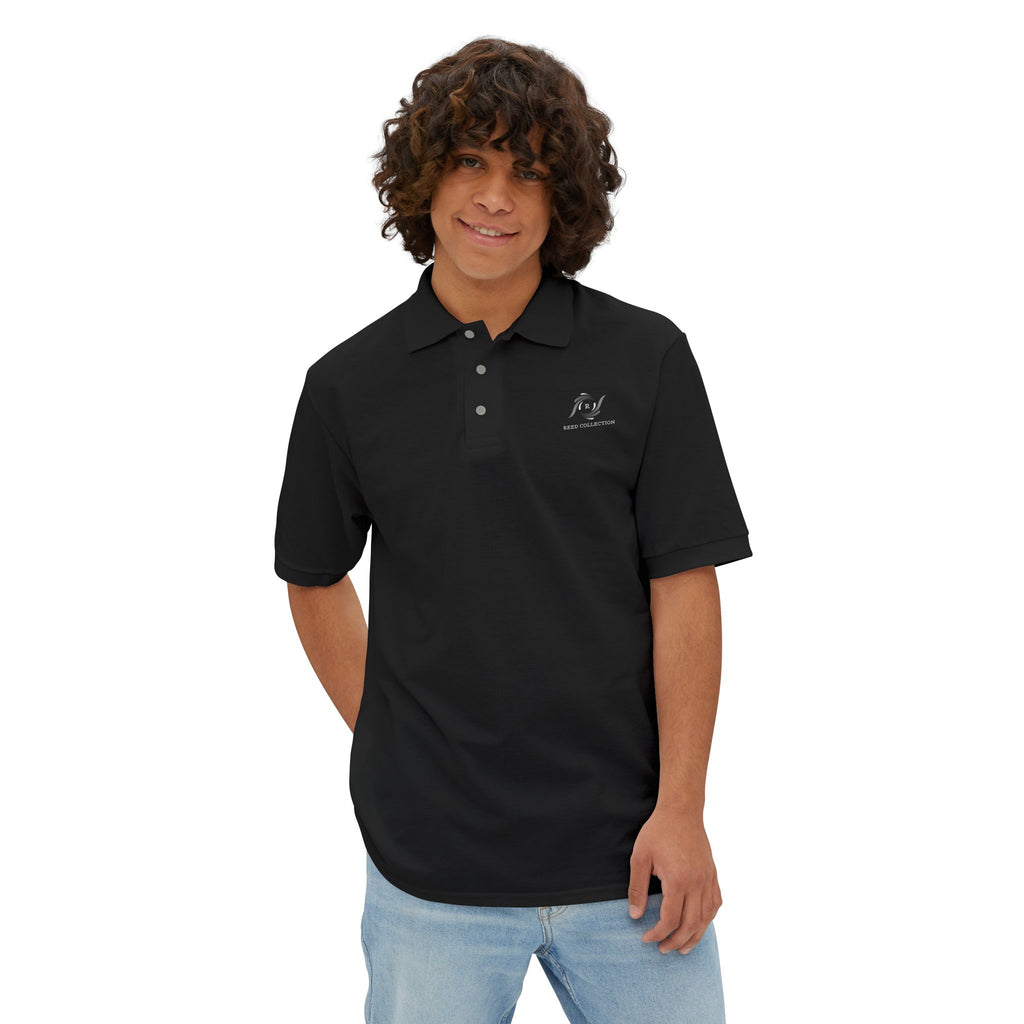 Reed Collection Stylish Men's Piqué Polo - Perfect for Casual Outings, Golf, Office Wear, and Everyday Comfort