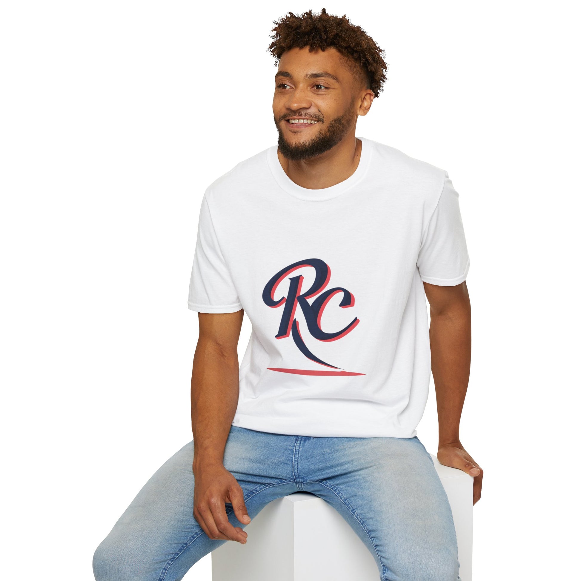 Reed Collection Casual Monogram T-Shirt for Everyday Wear, Stylish & Comfortable