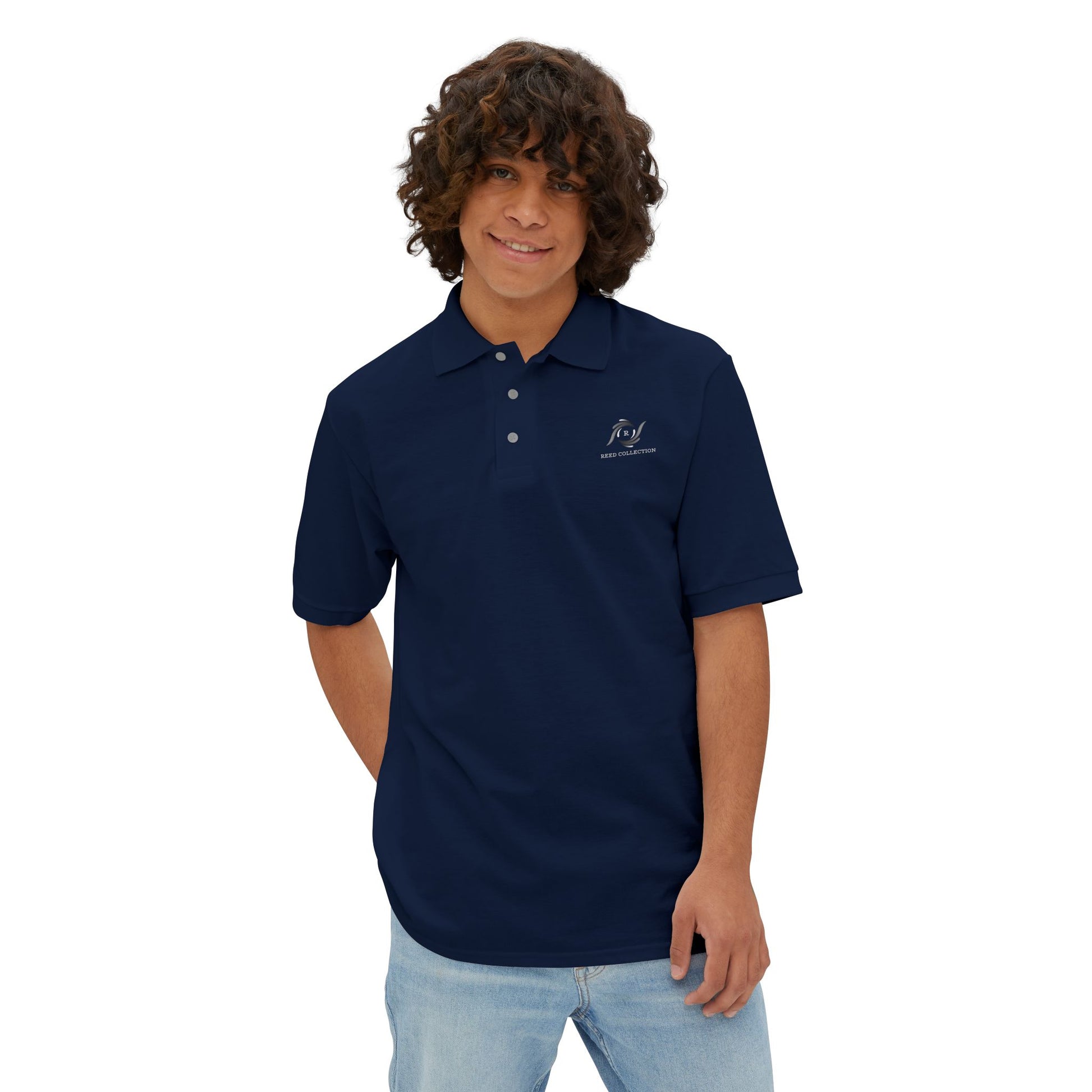 Reed Collection Stylish Men's Piqué Polo - Perfect for Casual Outings, Golf, Office Wear, and Everyday Comfort