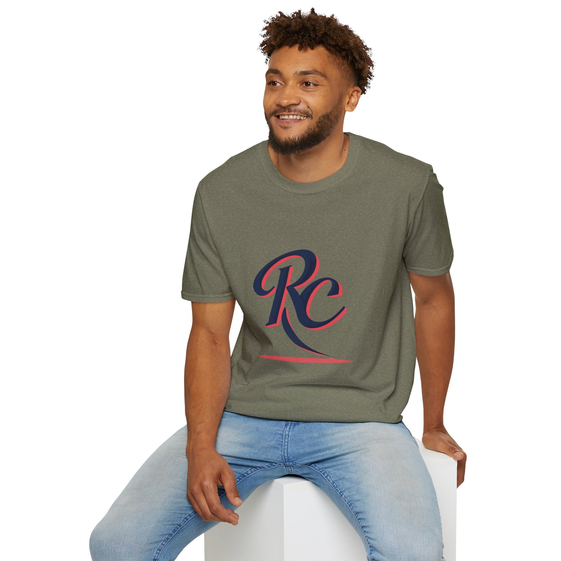 Reed Collection Casual Monogram T-Shirt for Everyday Wear, Stylish & Comfortable