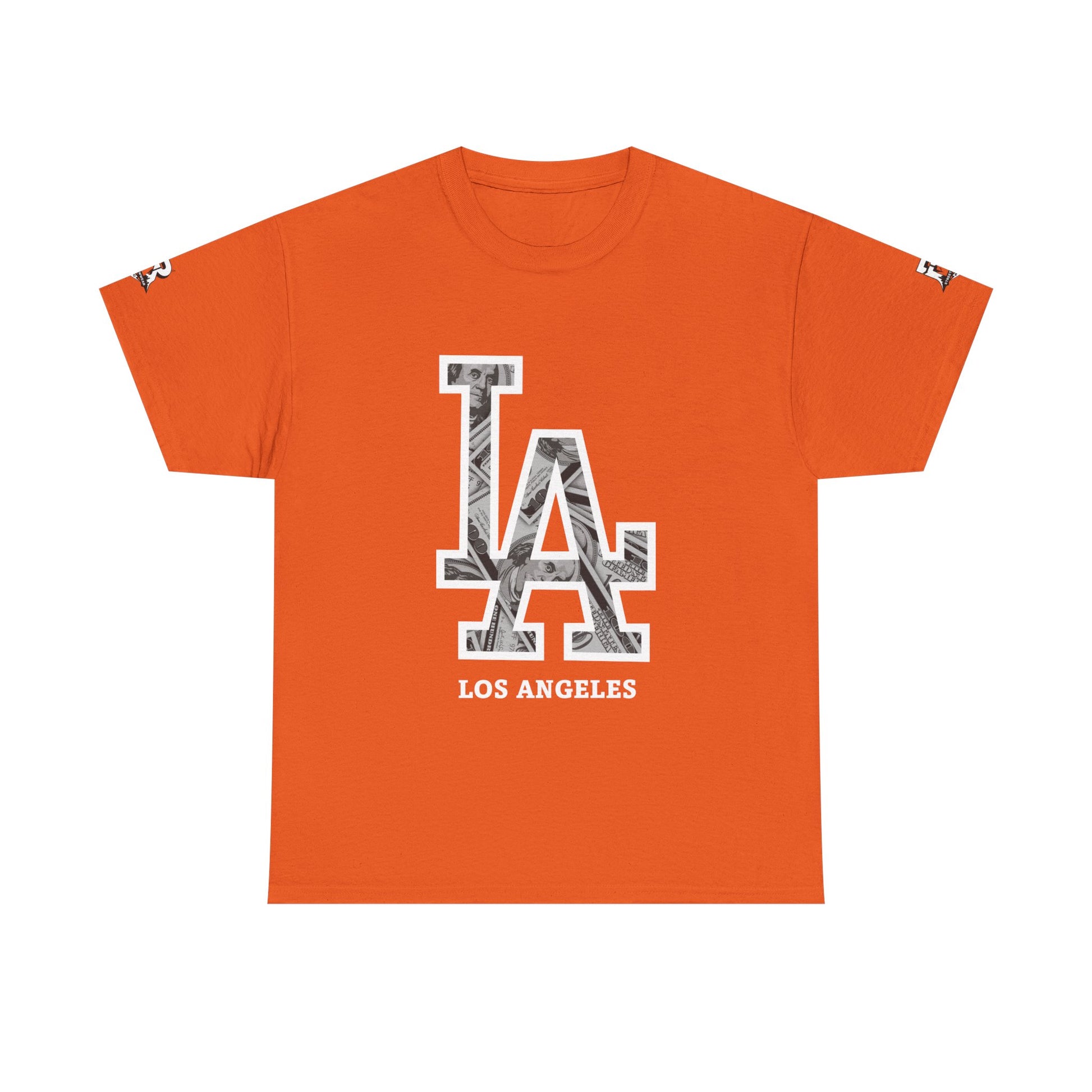 Unisex Heavy Cotton Tee with Los Angeles Graphic, Casual Wear, Street Style Apparel, Los Angeles Fashion