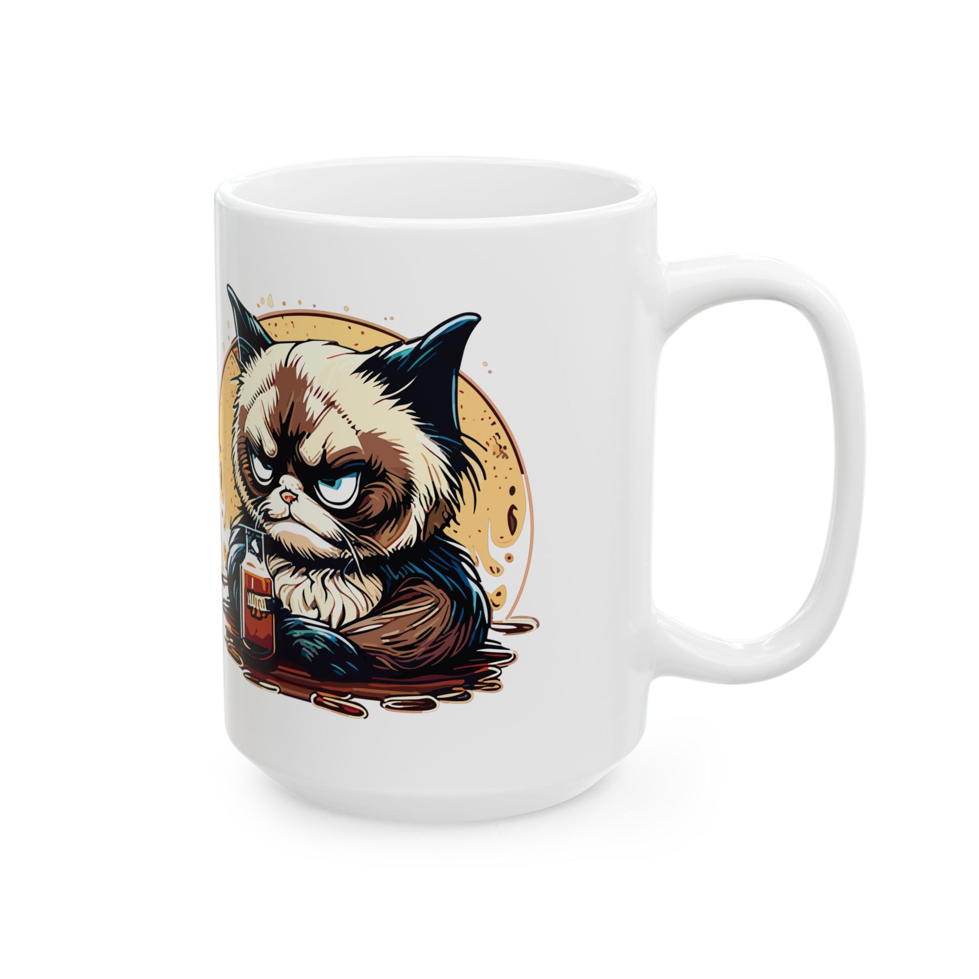 Whimsical Panda Ceramic Mug - Cute Animal Coffee Cup, Gift for Animal Lovers, Unique Kitchen Decor, Fun Tea Mug, Panda Lover Gift