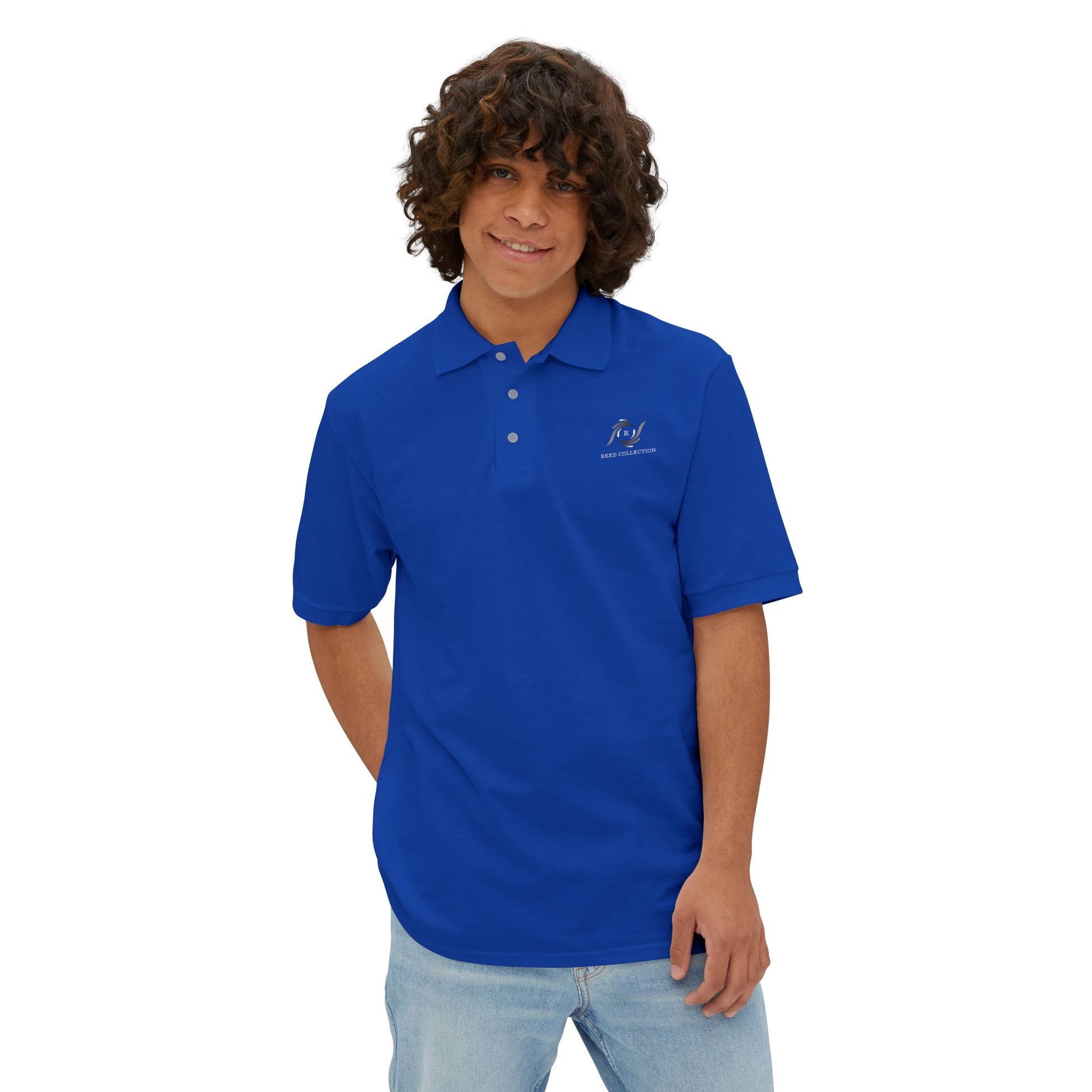 Reed Collection Stylish Men's Piqué Polo - Perfect for Casual Outings, Golf, Office Wear, and Everyday Comfort