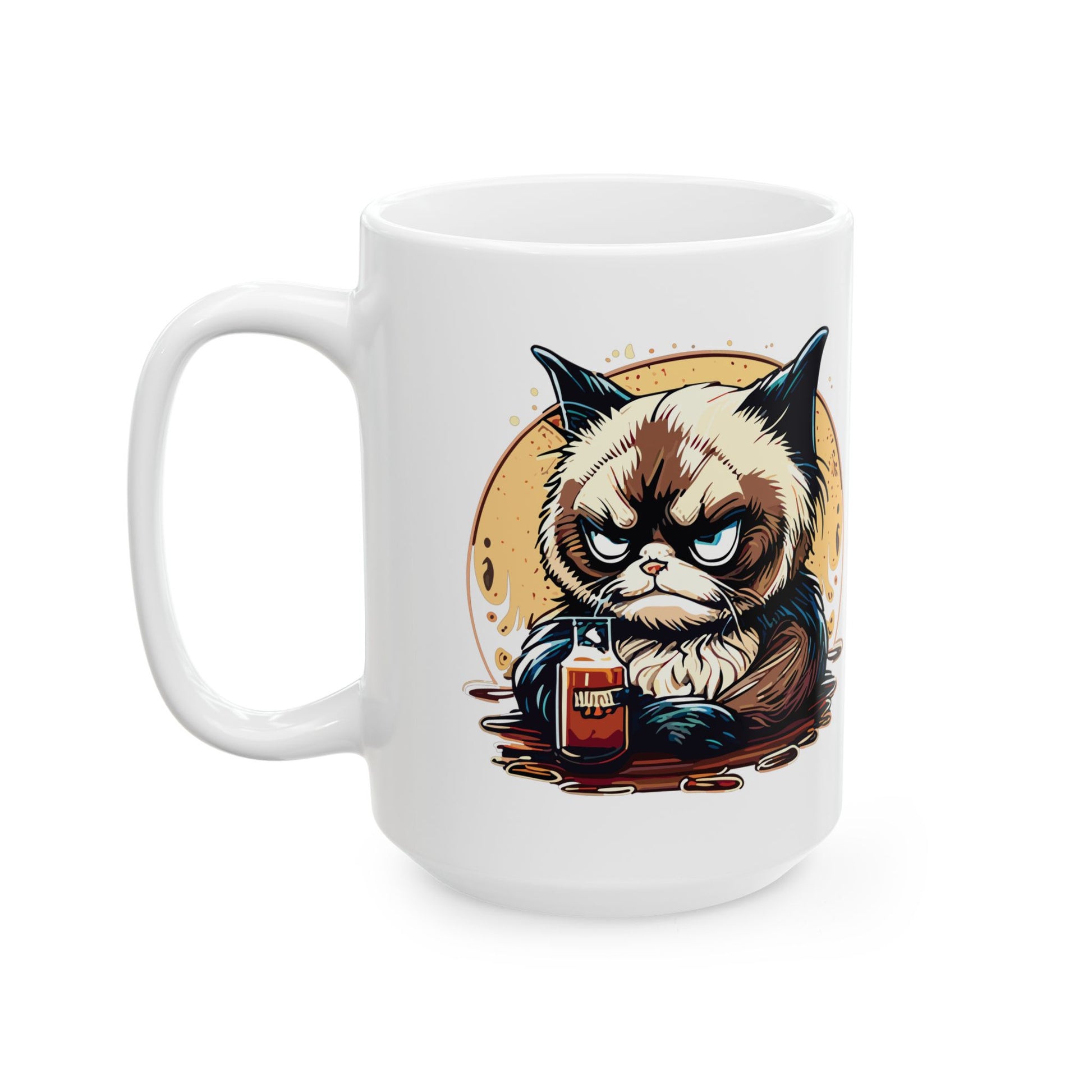 Whimsical Panda Ceramic Mug - Cute Animal Coffee Cup, Gift for Animal Lovers, Unique Kitchen Decor, Fun Tea Mug, Panda Lover Gift