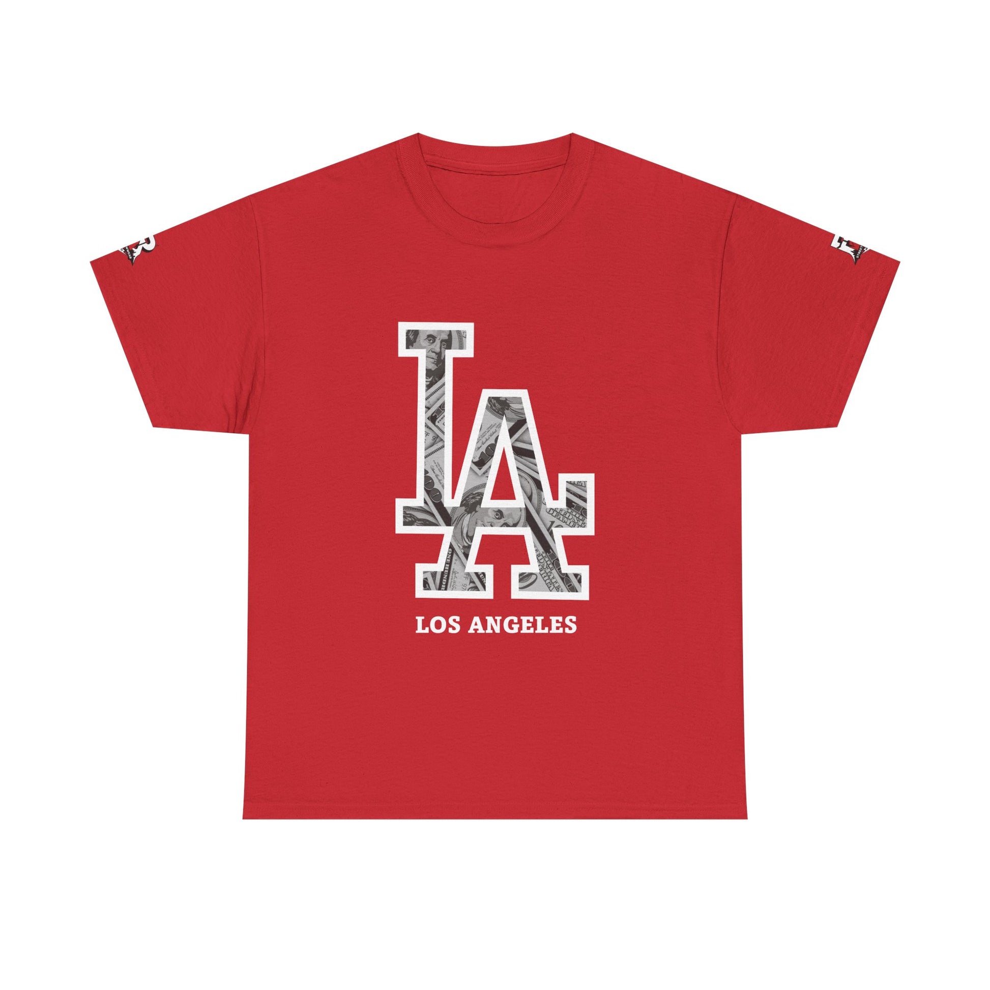 Unisex Heavy Cotton Tee with Los Angeles Graphic, Casual Wear, Street Style Apparel, Los Angeles Fashion
