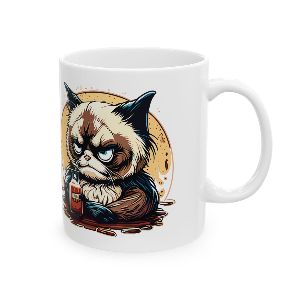 Whimsical Panda Ceramic Mug - Cute Animal Coffee Cup, Gift for Animal Lovers, Unique Kitchen Decor, Fun Tea Mug, Panda Lover Gift